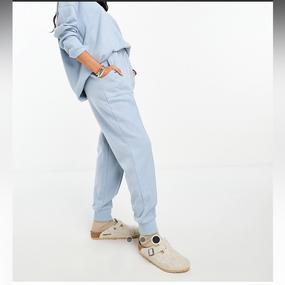 ASOS super soft oversized set in dusty blue - Picture 3 of 6